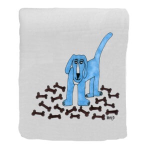 Blue Dog With Bones