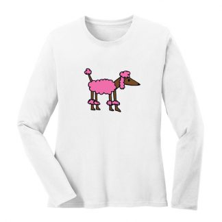LS-Tee-white-pink-poodle