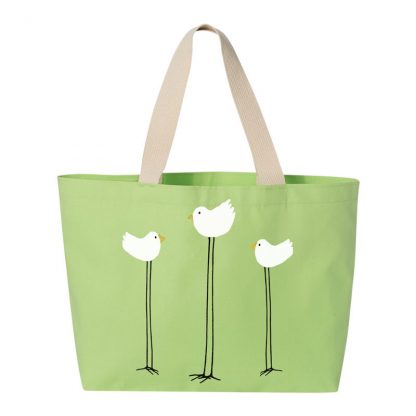 Tote-lime-3-long-legged-birds