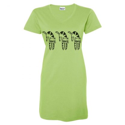 t-dress-lime-3jumping-cats