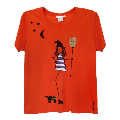 SS-Tee-orange-witch