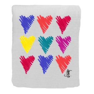 Multi Squiggle Hearts