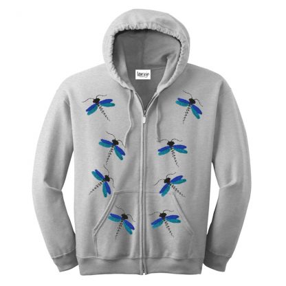 Blue and Turquoise Dragonflies