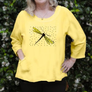 Yellow Dragonfly