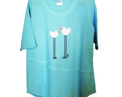 Frayed Tunic with Pocket