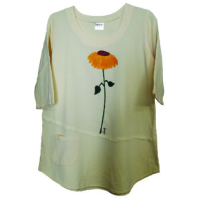 Frayed Tunic with Pocket
